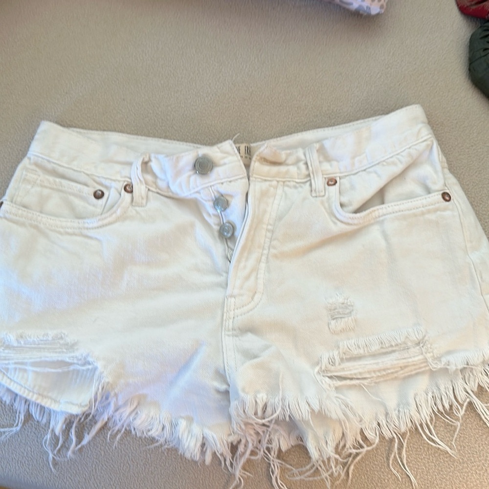 White shorts